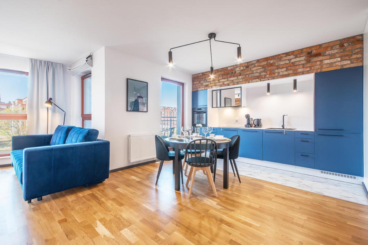 Citystay Waterlane Island Apartment Gdansk Luaran gambar