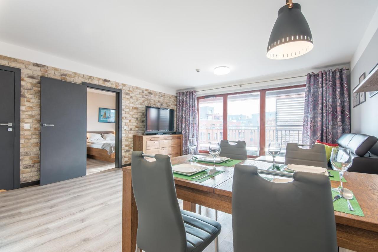 Citystay Waterlane Island Apartment Gdansk Luaran gambar