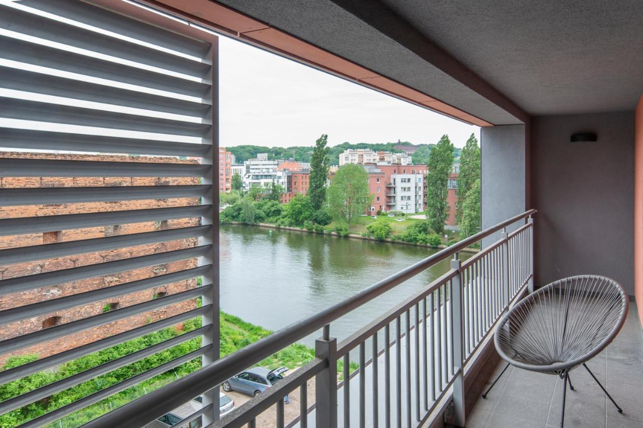 Citystay Waterlane Island Apartment Gdansk Luaran gambar